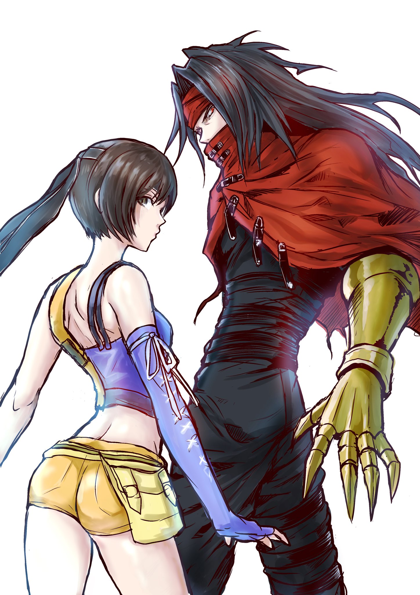 Final Fantasy VII Kisaragi Yuffie, Vincent Valentine
